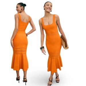 Jonathan Simkhai Louella Midi Dress Size Large